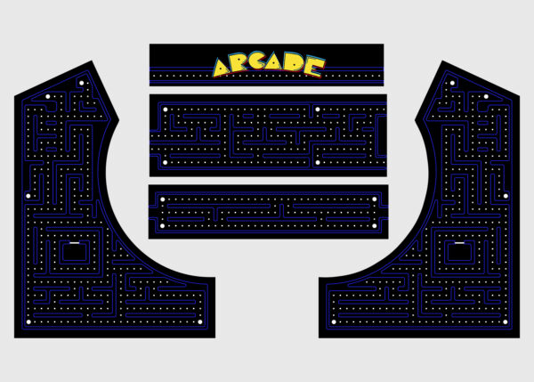 Bartop Arcade PacStyle Skin