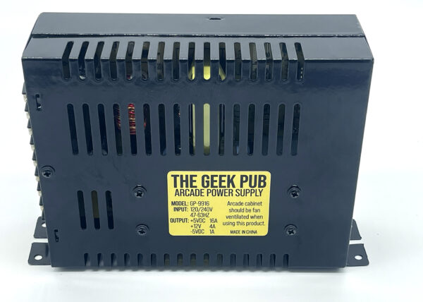 The Geek Pub GP-9916 Arcade Power Supply logo side
