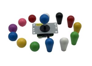 Arcade Joysticks, Knobs, Balls, and Bats