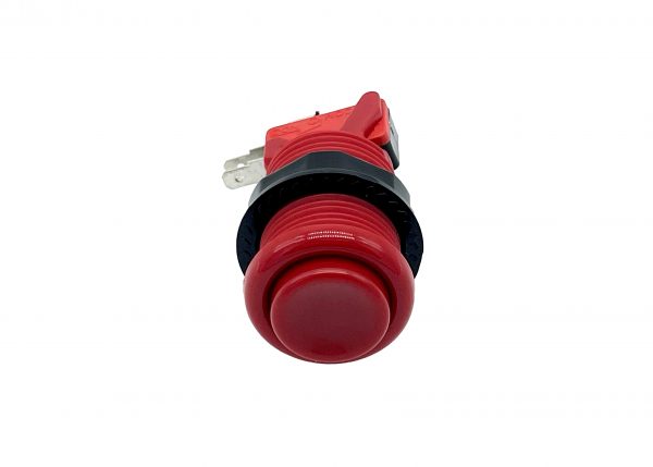 Red American Arcade Button 30mm