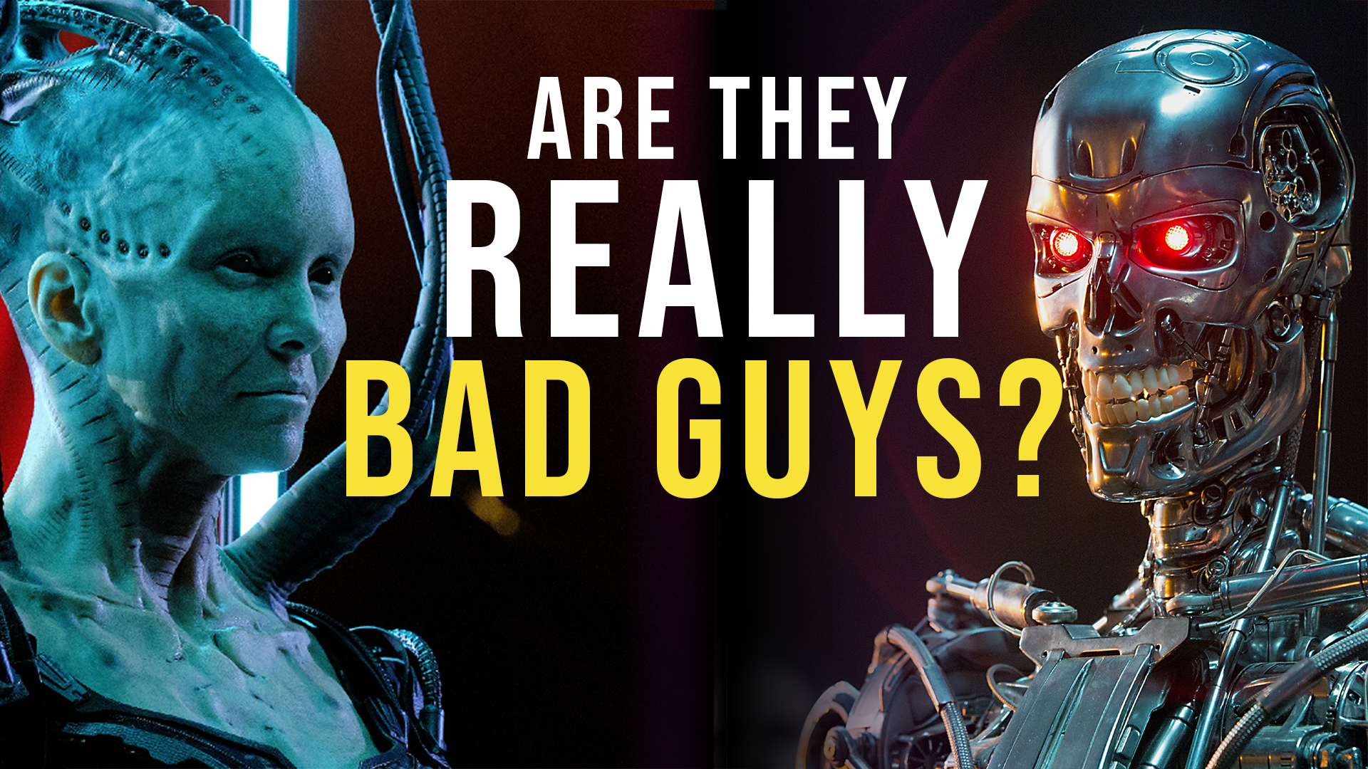 are the borg and terminators really evil?