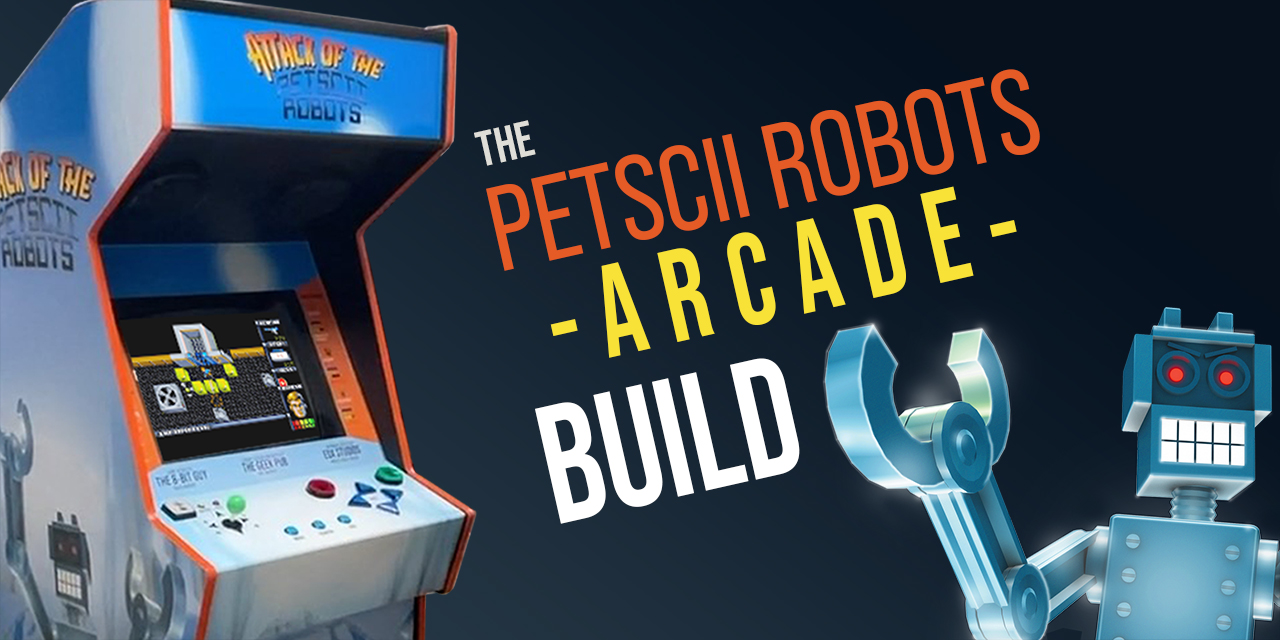 PETSCII Robots Arcade Cabinet