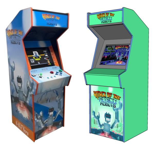 PETSCII Robots Arcade Cabinet