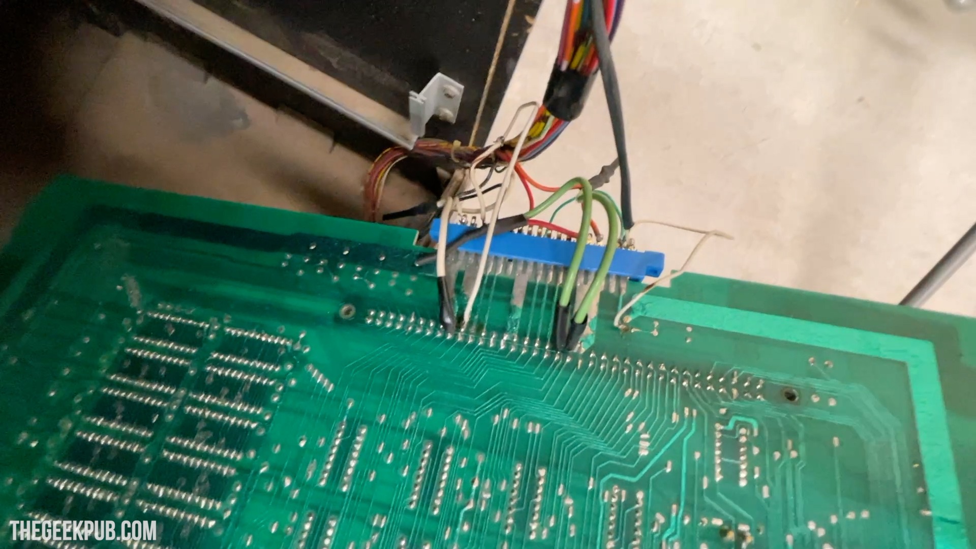 Space Invaders wiring harness disaster