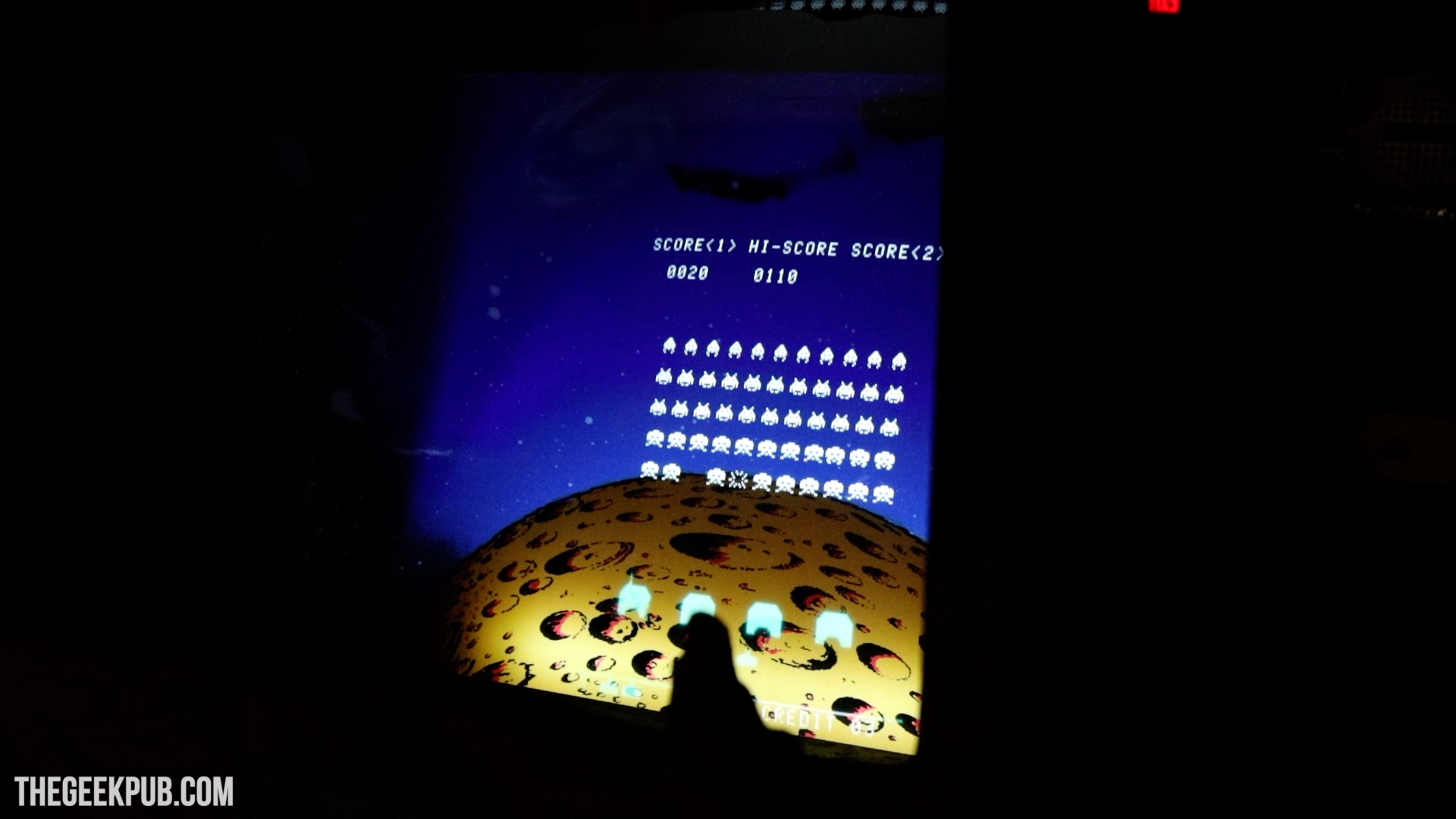 Playing Space Invaders