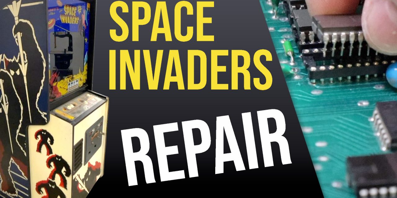 Space Invaders Arcade Repair