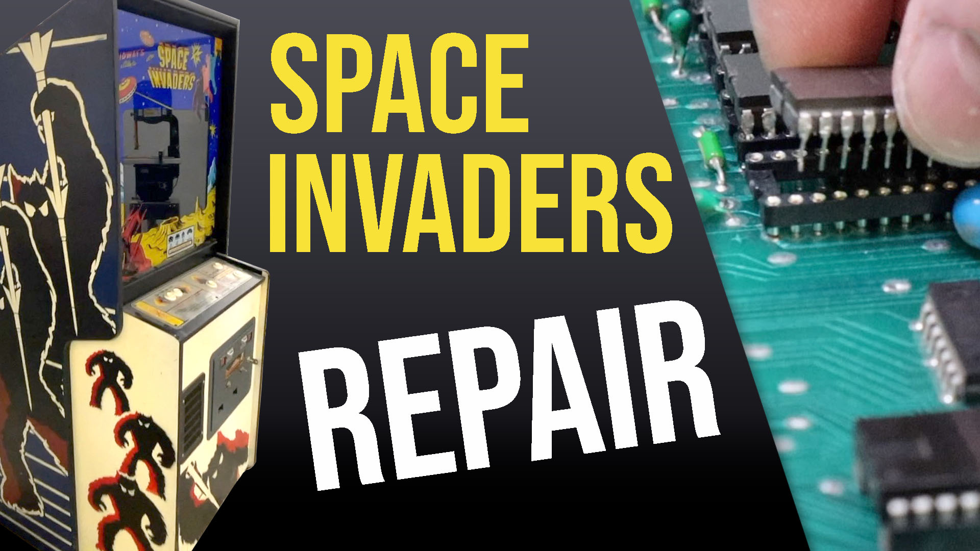 Space Invaders Arcade Repair