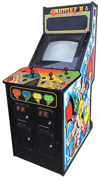 Gauntlet Arcade Cabinet Artwork