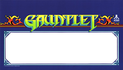 Gauntlet Arcade Artwork Marquee Header