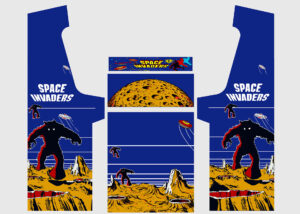 Space Invaders Full-Size Arcade Skins Classic
