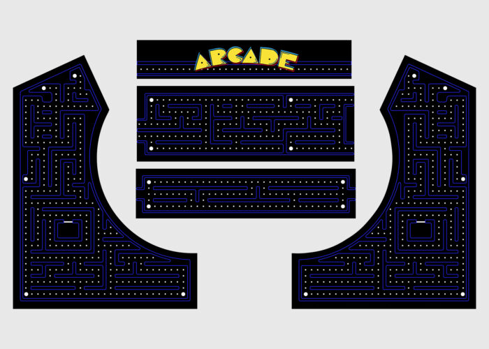 Bartop Arcade PacStyle Skin