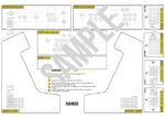 Bartop Arcade Printed Template Rounded Side Panels Angle 1