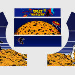 Space Invaders Bartop Arcade Cabinet Skin