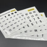 Arcade Button Labels (No Circle)