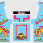 Ms. Pac-Man Full-Size Arcade Skins Classic