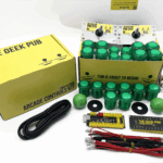 Green-Green 2 Player Arcade Controls Kit by The Geek Pub
