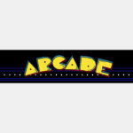 Pac-Style Bartop Arcade Marquee