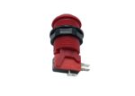 Red American Arcade Button 30mm