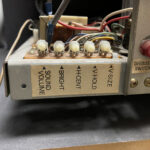 Sanyo 20EZ Adjustment Label Decal