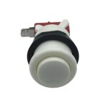 White American Arcade Button 30mm