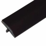 1" Black T-Molding
