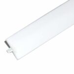 1/2" White T-Molding