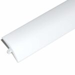 3/4" White T-Molding