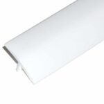 1" White T-Molding