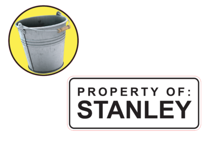 Stanley Parable Reassurance Bucket Sticker set