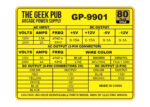 Geek Pub Arcade Power Supply GP-9901 Specifications